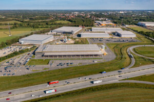 Aerial view of 'The Park' in Kaltenkirchen, Hamberg